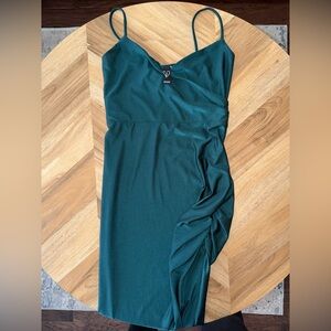 Windsor Teal High Low Dress
